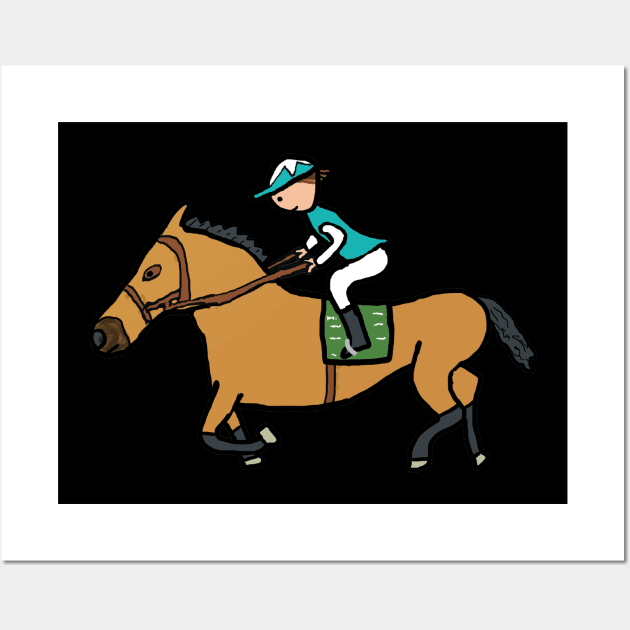 Horse Racing Wall Art by Mark Ewbie